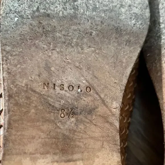 Nisolo Tan Woven Leather Loafers - Picture 6 of 10